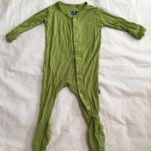 solid footed pajamas